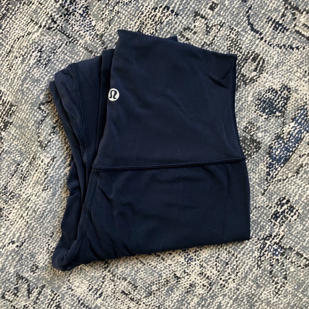Lululemon Align True Navy Leggings - size 4